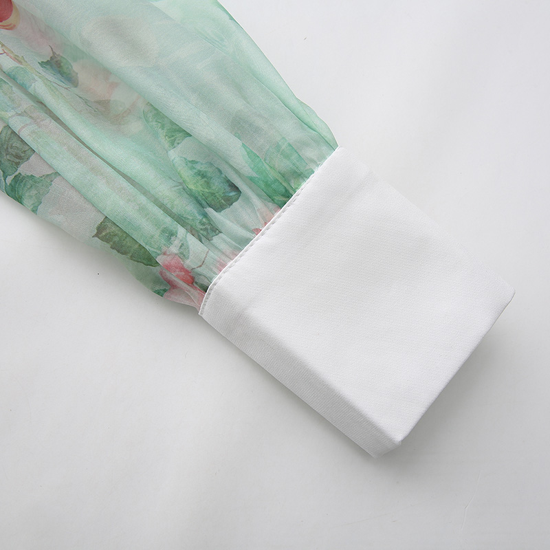 Mixed colors formal dress spring and summer dress