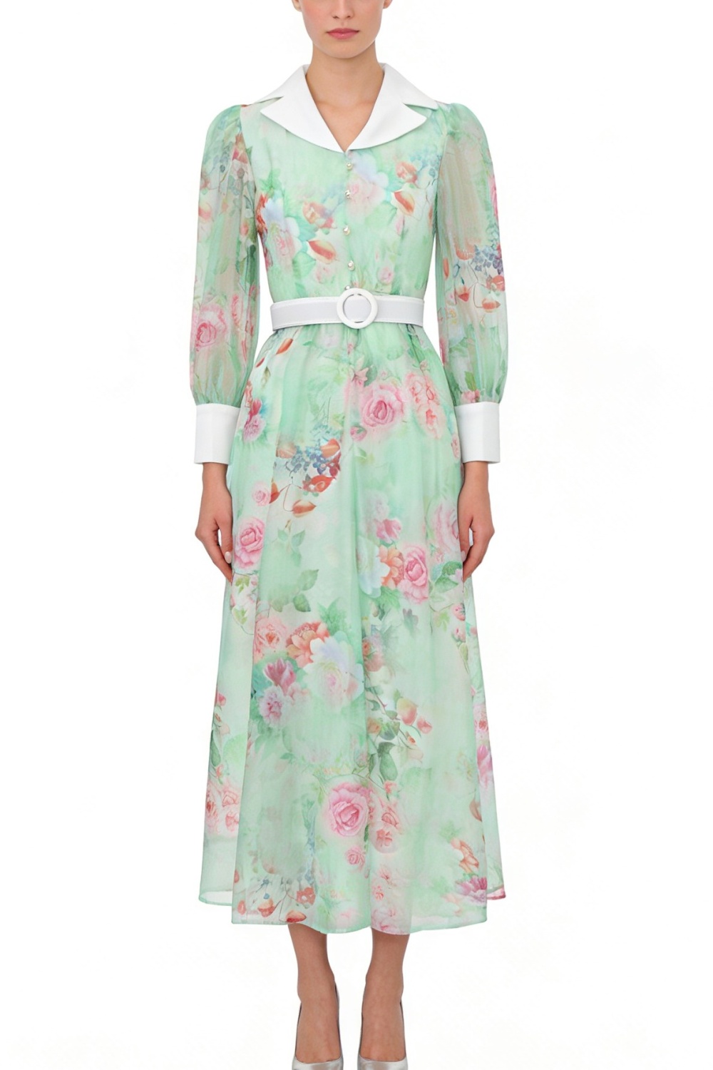 Mixed colors formal dress spring and summer dress