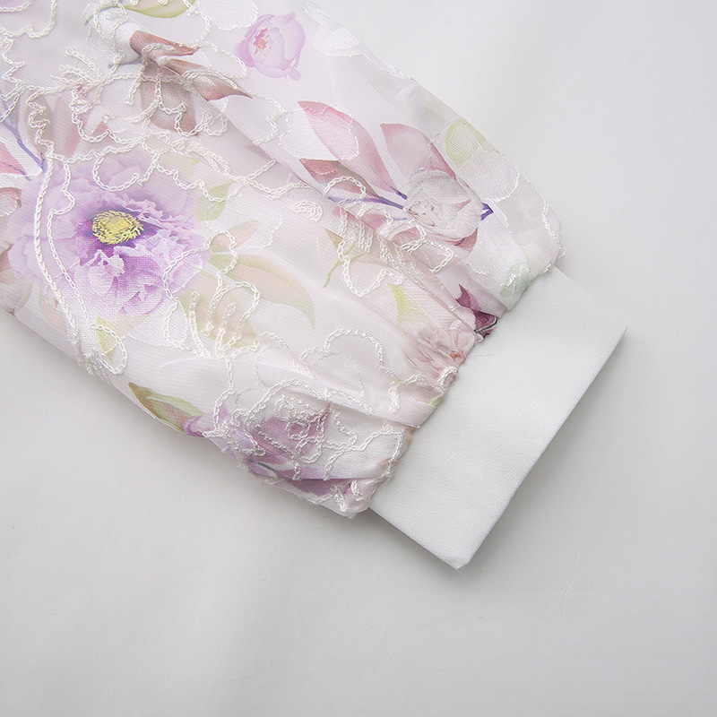 Mixed colors formal dress painting dress