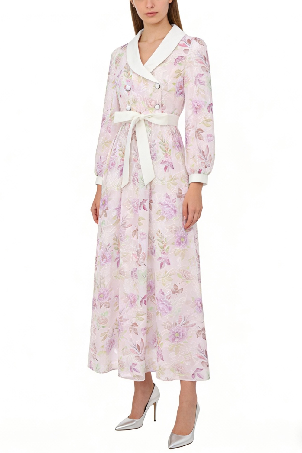 Mixed colors formal dress painting dress