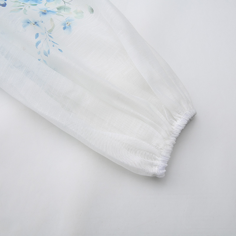 Long flowers spring and summer printing vacation dress