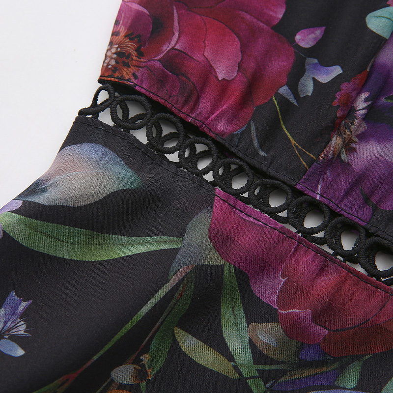 Splice vacation painting painted dress