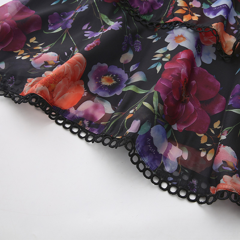 Splice vacation painting painted dress