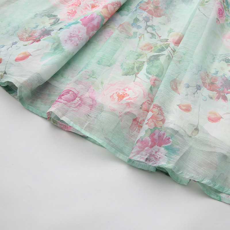 Diamond long retro spring lapel dress