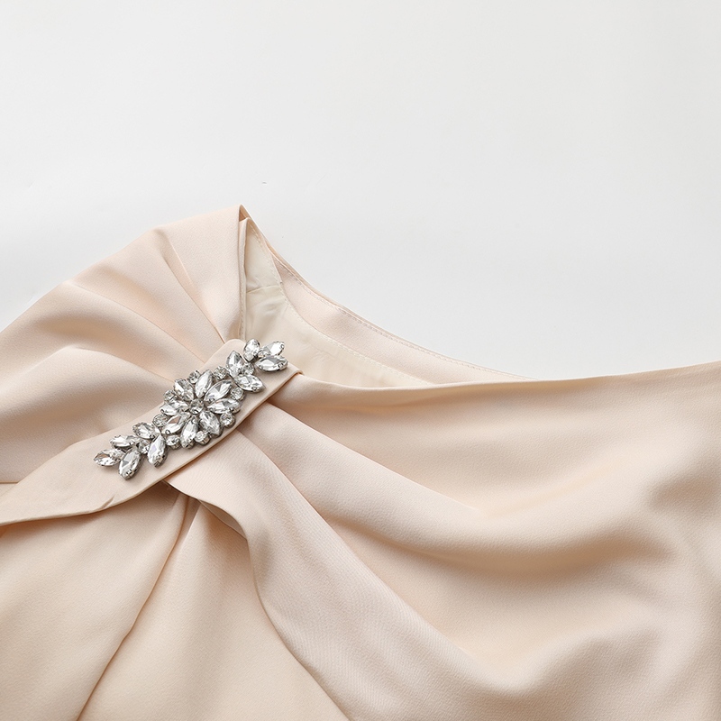 Long spring and summer formal dress diamond dress