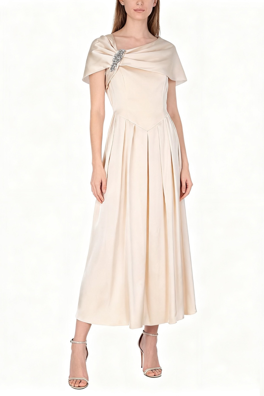 Long spring and summer formal dress diamond dress