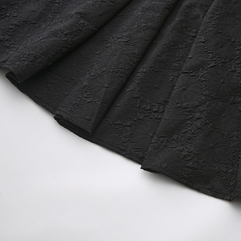 Splice long spring gauze beading jacquard dress