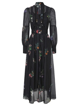 Printing and dyeing printing spring and summer dress