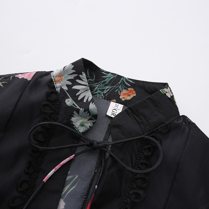 Printing and dyeing printing spring and summer dress