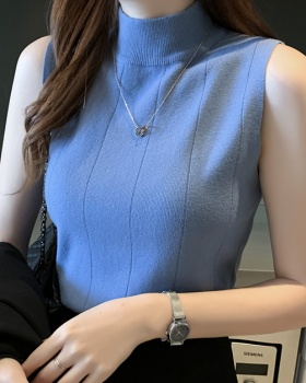 Thin bottoming shirt sleeveless vest for women
