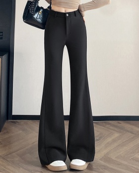 Slim Casual pants elasticity micro speaker suit pants