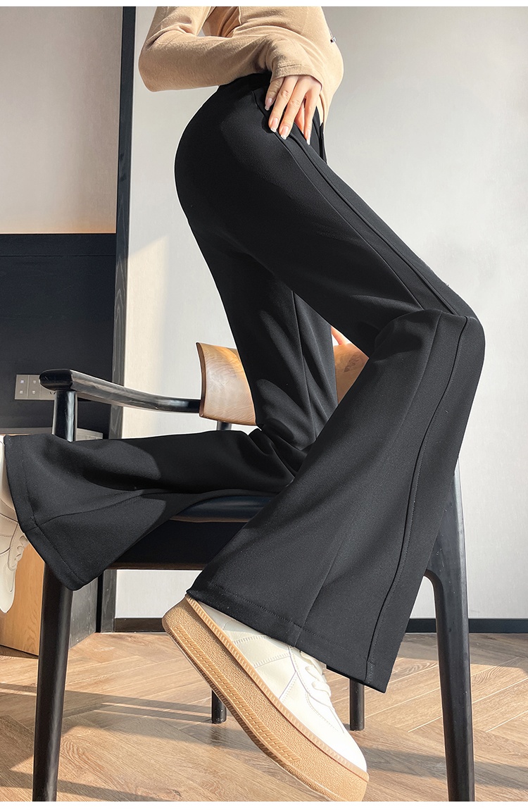 Slim Casual pants elasticity micro speaker suit pants