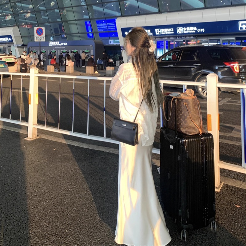 Pink autumn outside the ride coat sunscreen stripe lazy tops