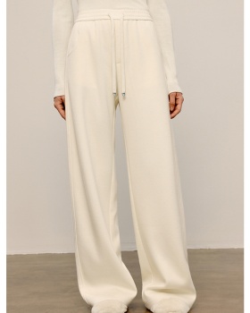 Straight Casual drape light luxury pants