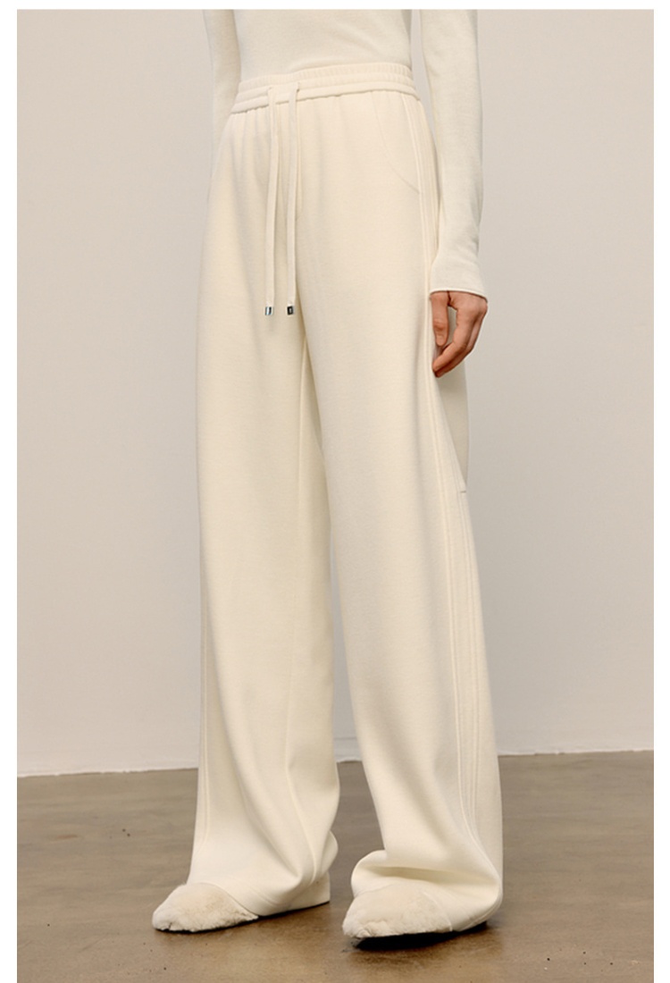 Straight Casual drape light luxury pants