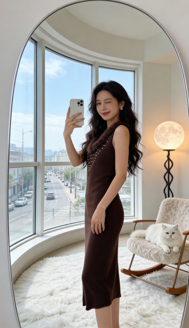 Fur collar slim vest enticement jumpsuit for women