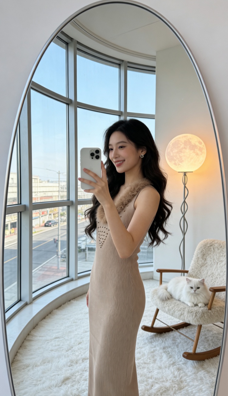 Fur collar slim vest enticement jumpsuit for women