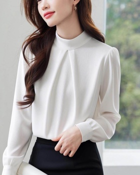 Korean style temperament chiffon shirt loose fashion tops