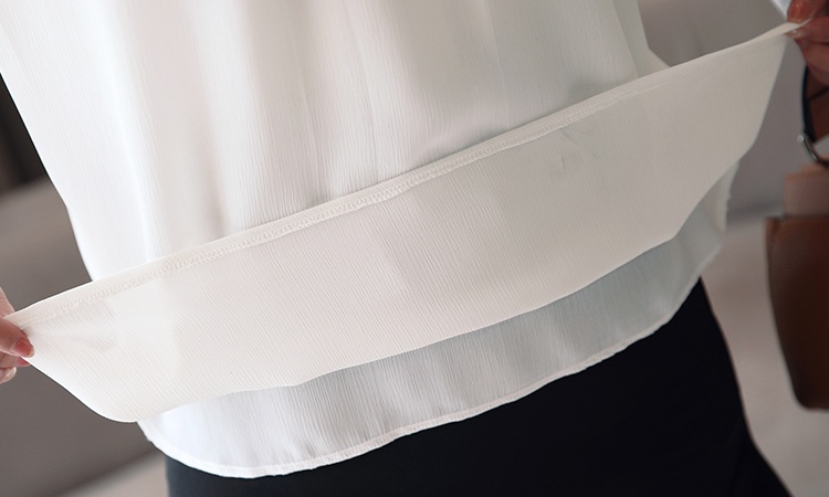 Korean style temperament chiffon shirt loose fashion tops