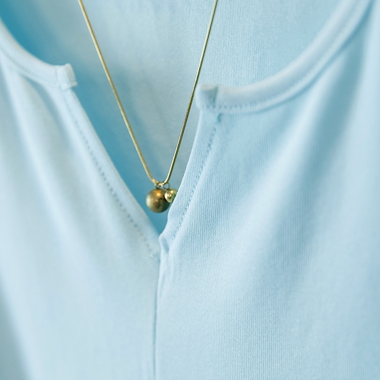 Large yard summer tops fat sister slim T-shirt