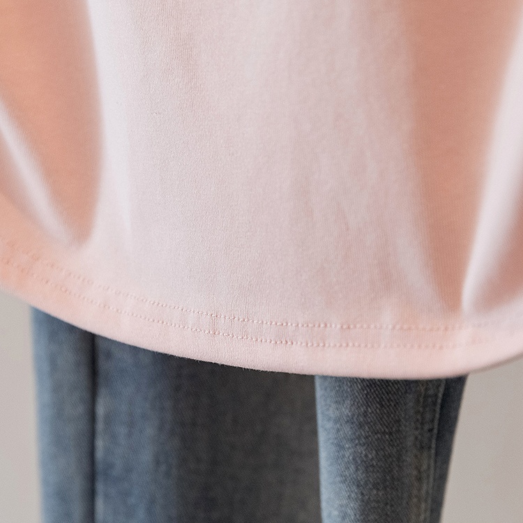 Large yard summer tops short sleeve all-match T-shirt for women