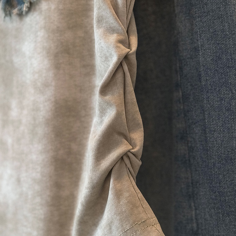 Summer slim all-match T-shirt large yard fat sister loose tops