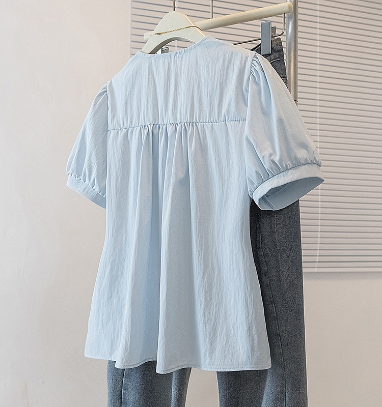 Summer Korean style shirt large yard tops for women