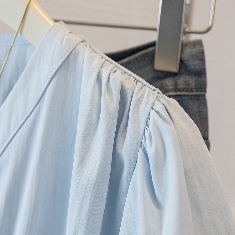 Summer Korean style shirt large yard tops for women