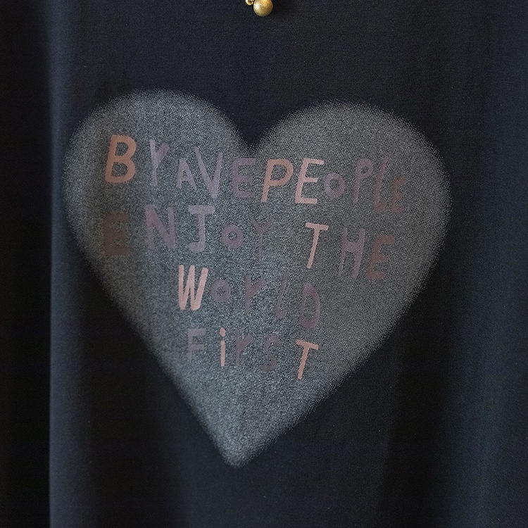 Fat sister loose T-shirt Korean style printing tops for women