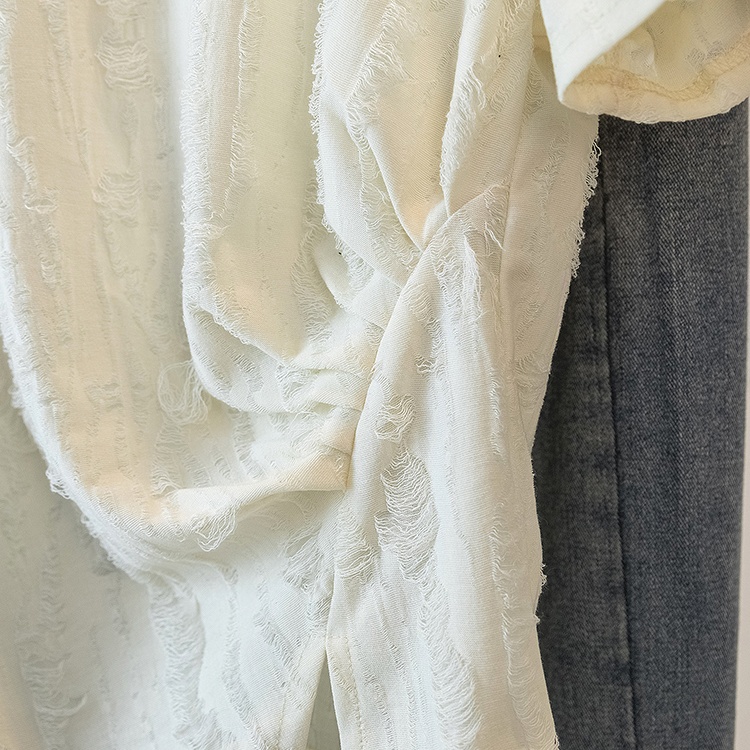 Fat sister irregular T-shirt slim loose tops for women