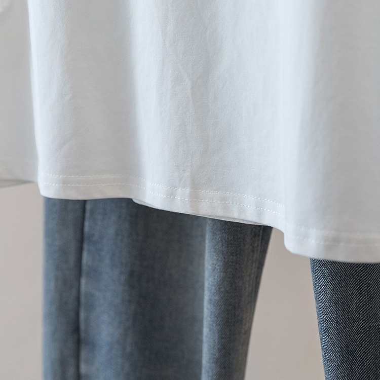 Simple short sleeve tops Casual T-shirt for women