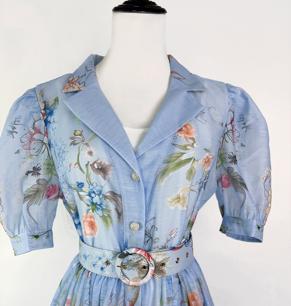 France style dress spring and summer long dress