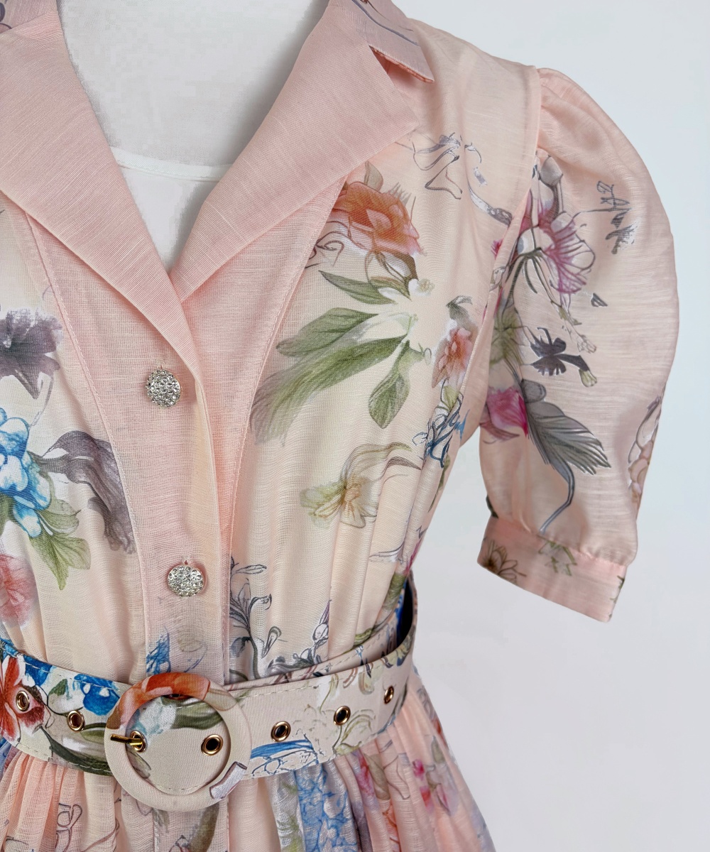 France style dress spring and summer long dress