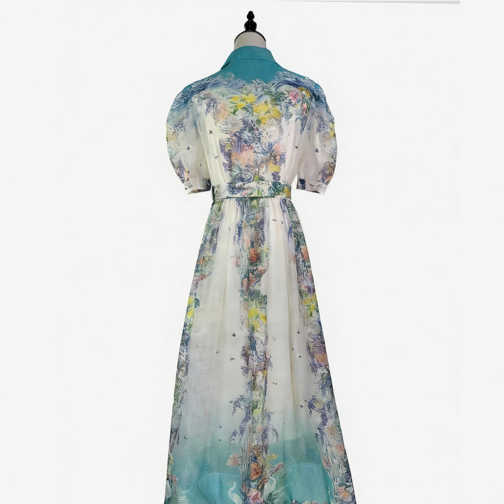 France style dress spring and summer long dress