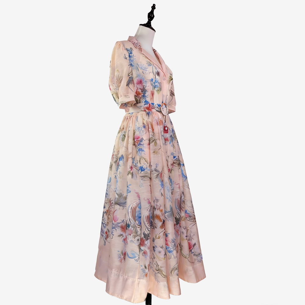 France style dress spring and summer long dress