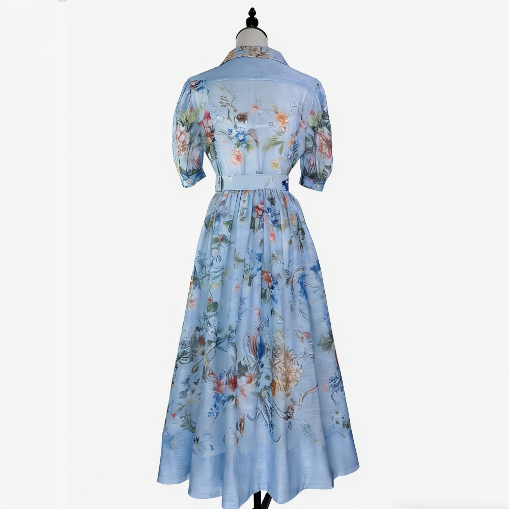 France style dress spring and summer long dress