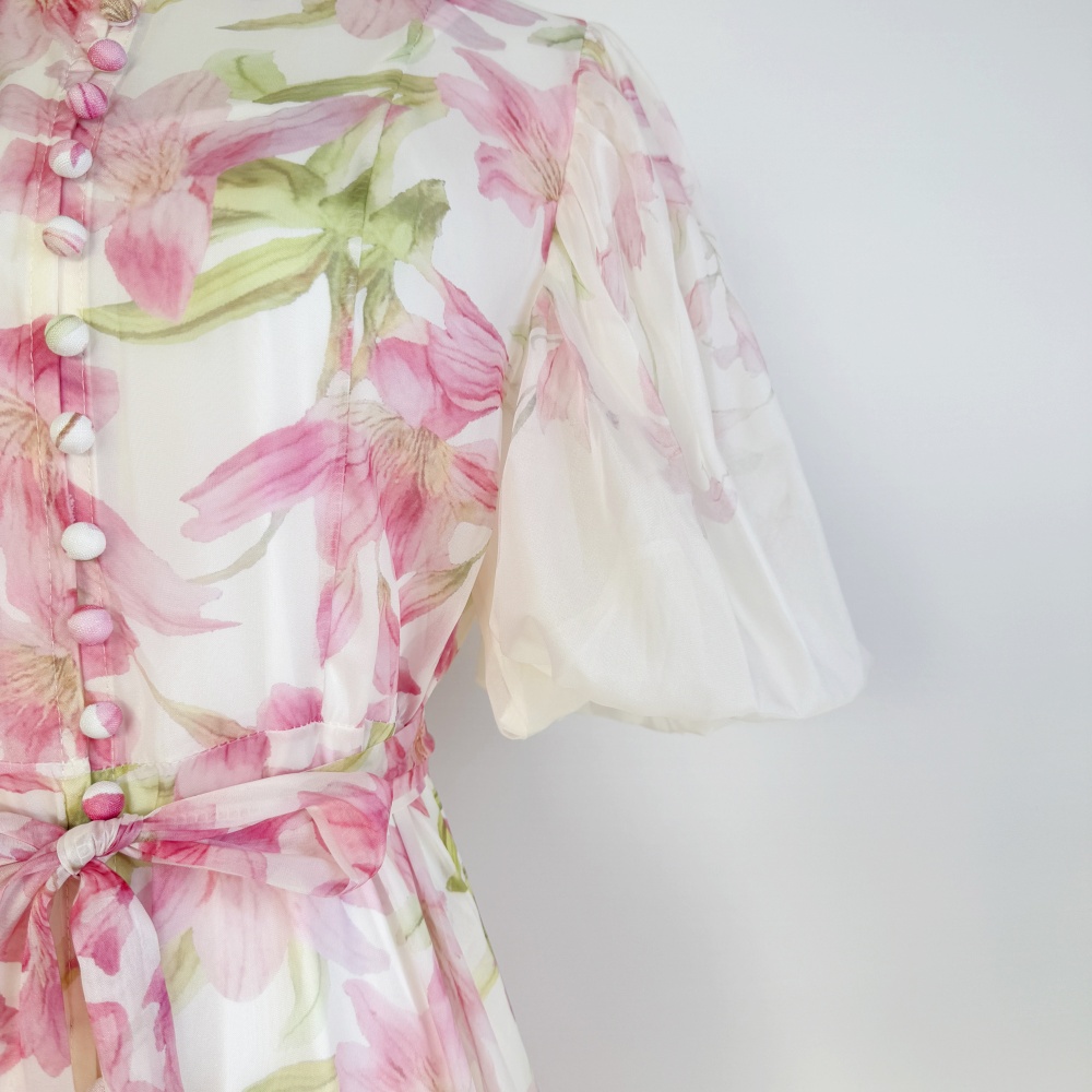 Inside the ride long dress France style dress