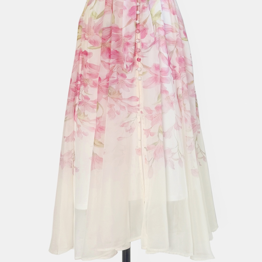 Inside the ride long dress France style dress