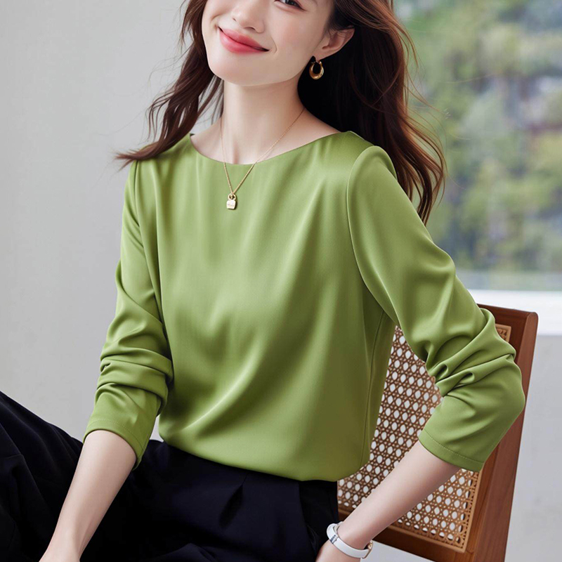 Korean style bottoming shirt chiffon shirt for women
