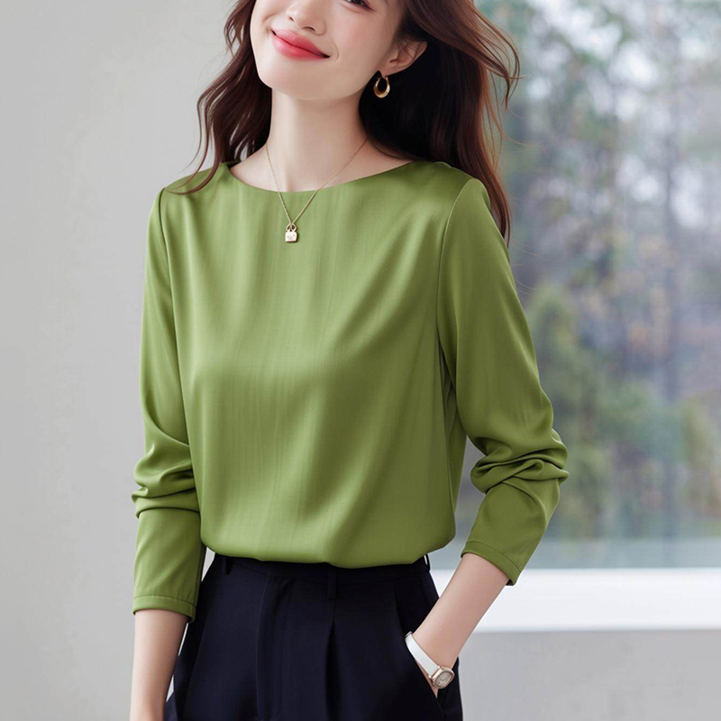 Korean style bottoming shirt chiffon shirt for women