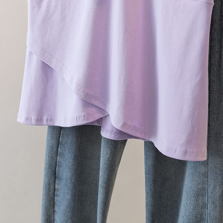 Summer large yard T-shirt pure fresh tops for women