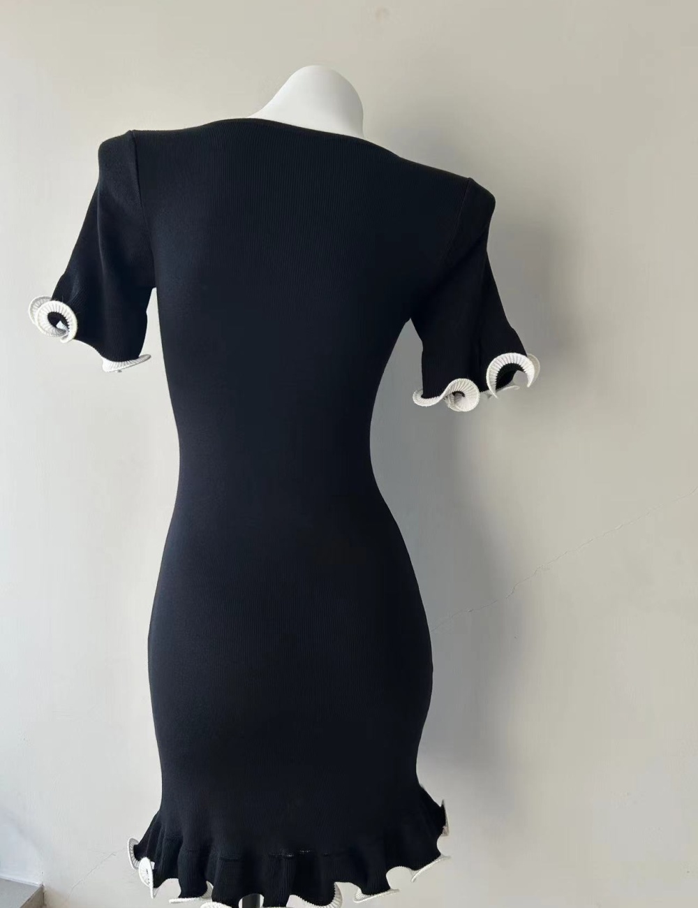 Light luxury European style T-back mermaid dress for women