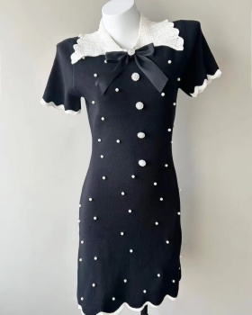 Cover belly chanelstyle dress A-line T-back