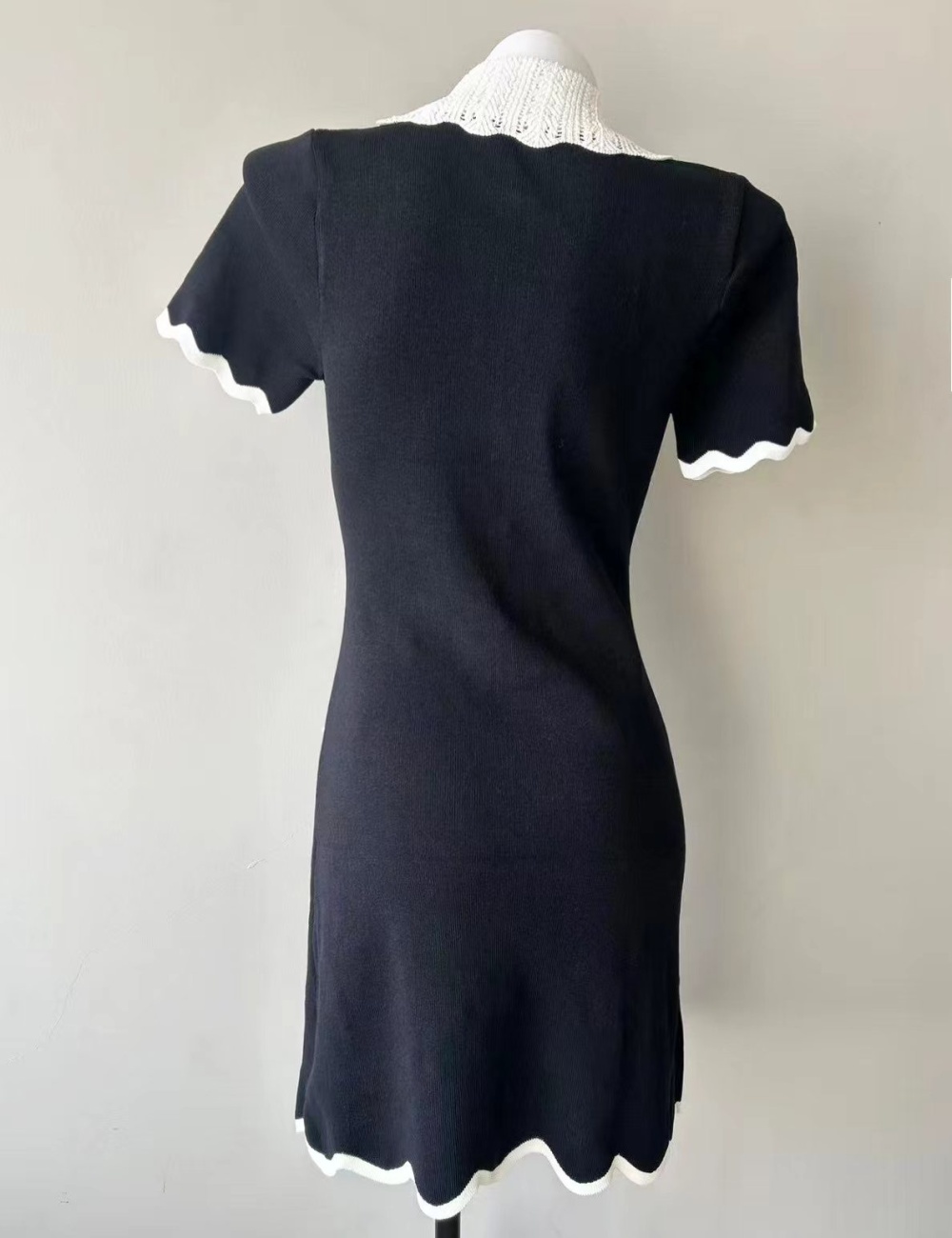 Cover belly chanelstyle dress A-line T-back