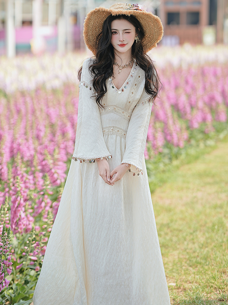 Chinese style national style dress for women