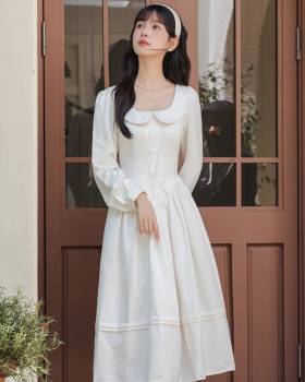 France style doll collar Sexy underwear long collar dress