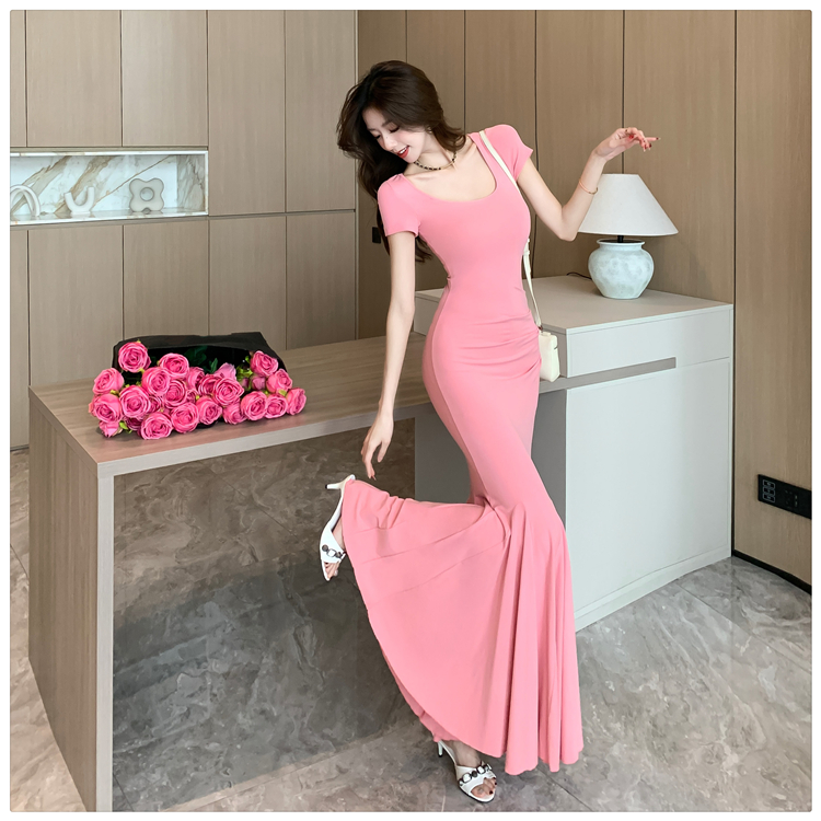 Temperament dress enticement long dress