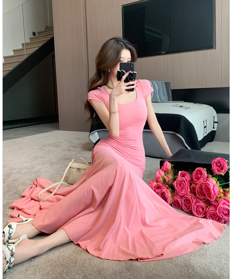 Temperament dress enticement long dress