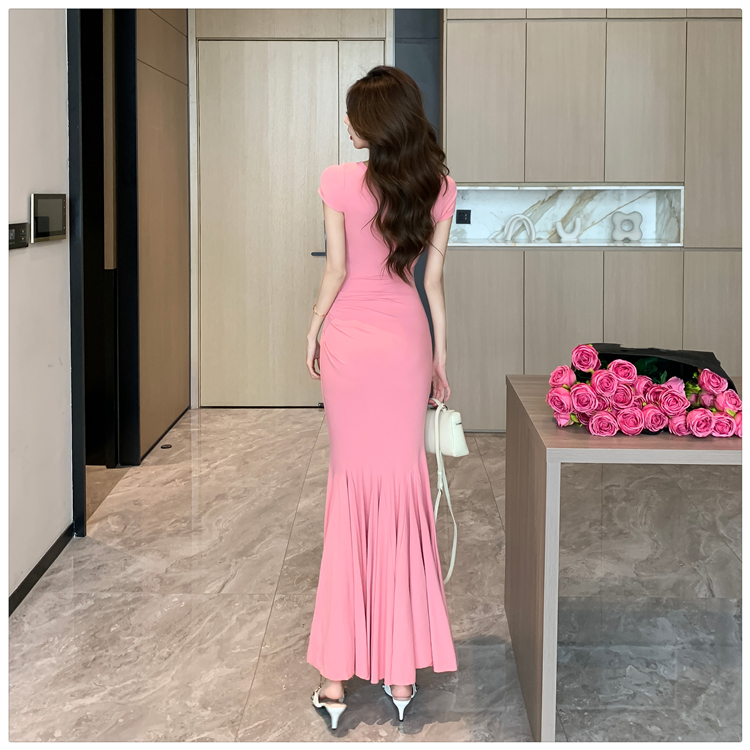 Temperament dress enticement long dress