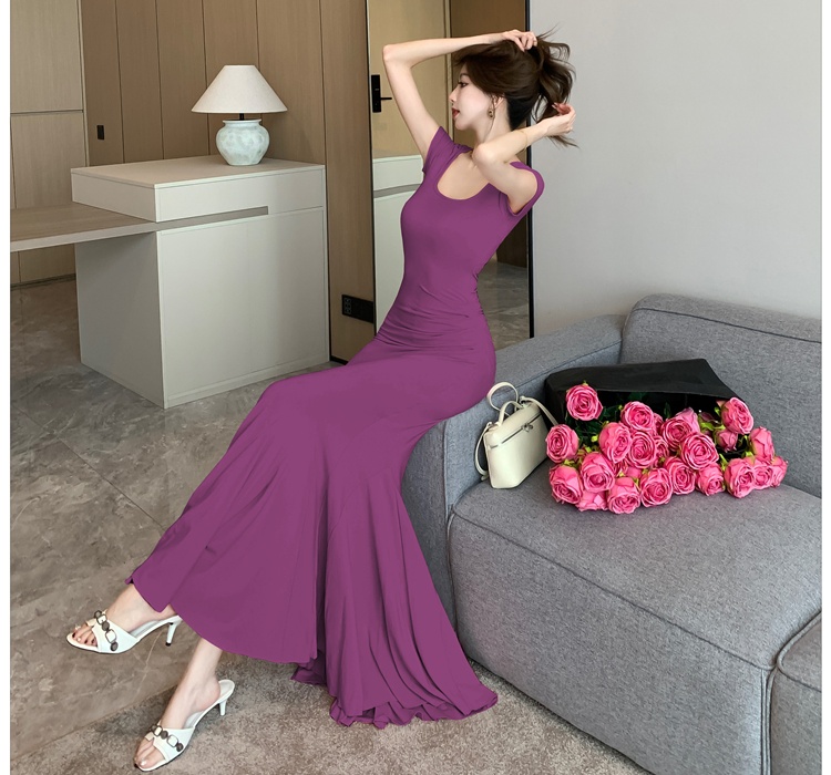 Temperament dress enticement long dress